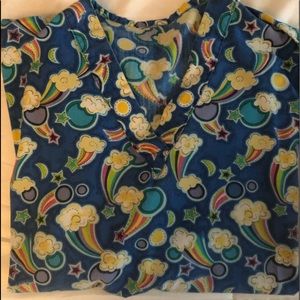 Scrub Too Rainbows XL